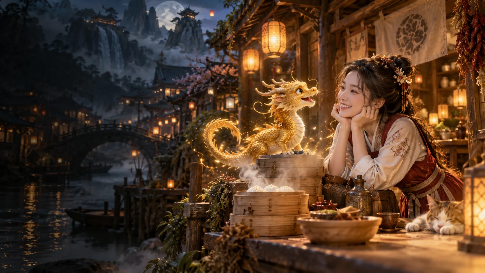 奇幻喜剧主题主视觉